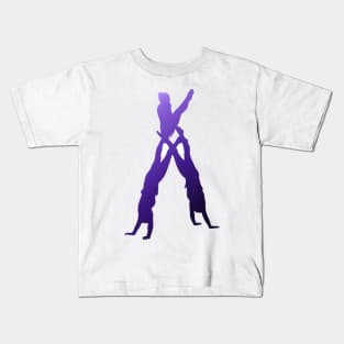 A women’s trio doing teepee Kids T-Shirt